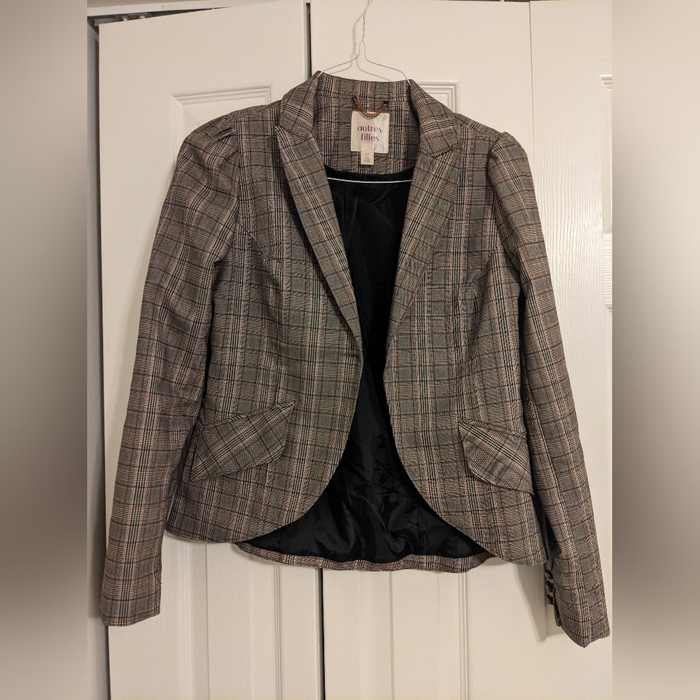 Timeless Plaid blazer